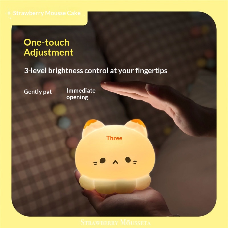 Lighting Home Decor Items - Lámpara Táctil de Pulpo Mousseta Fresa,