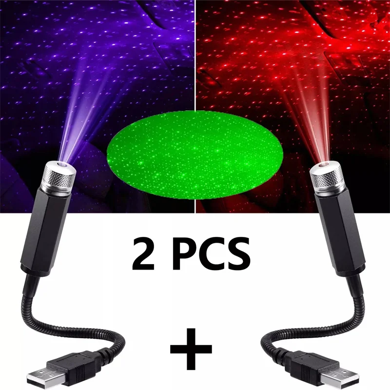 Star Projector Night - Mini proyector de luz nocturna LED