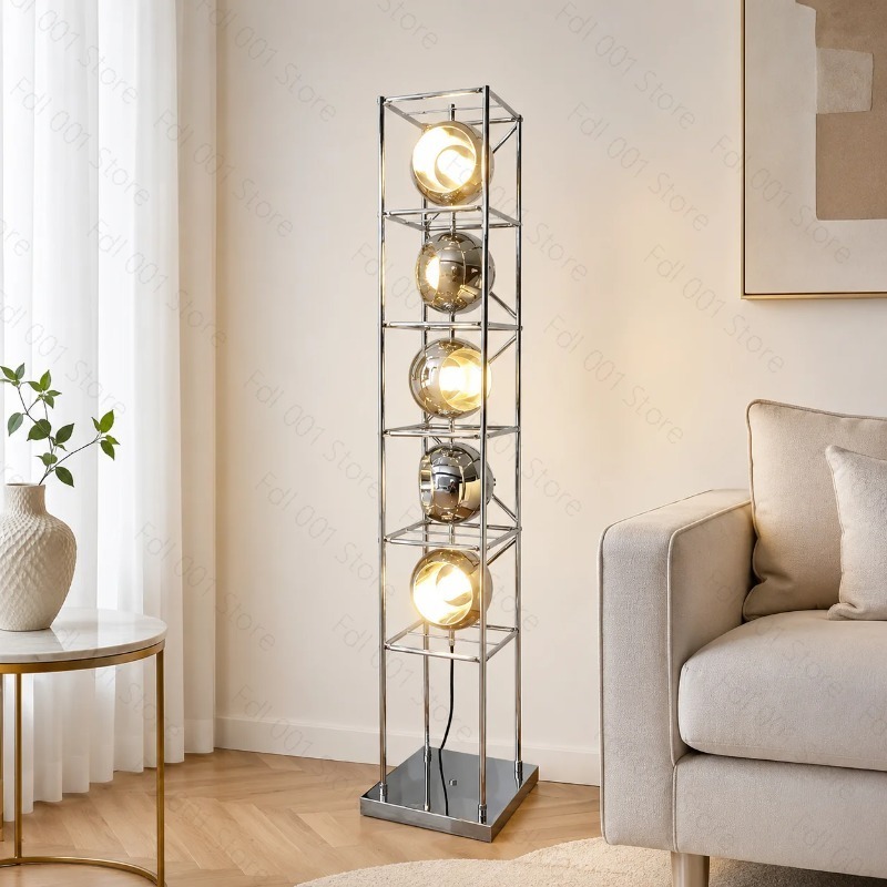 Lighting Decoration Stand - Lámpara de Pie Creativa Estilo Bauhaus,