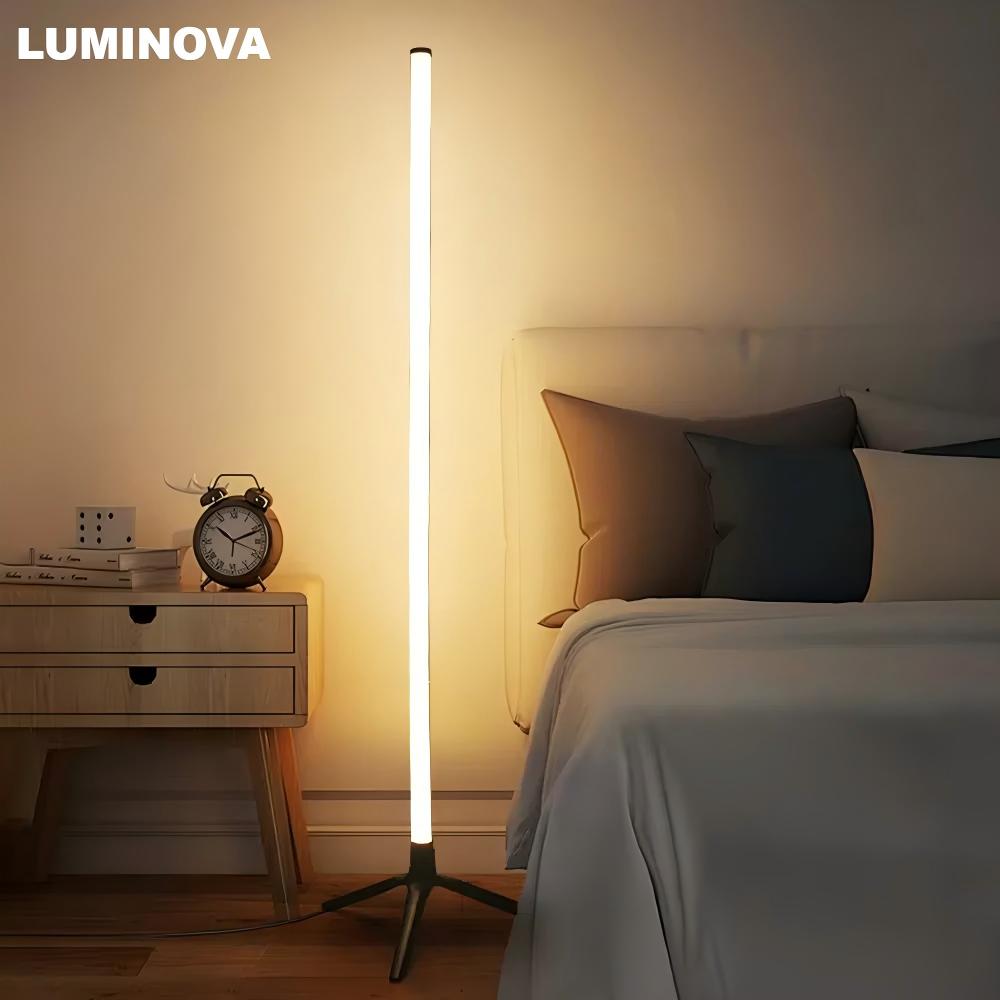Floor Lamp Tripod - Lámpara de pie de esquina inteligente