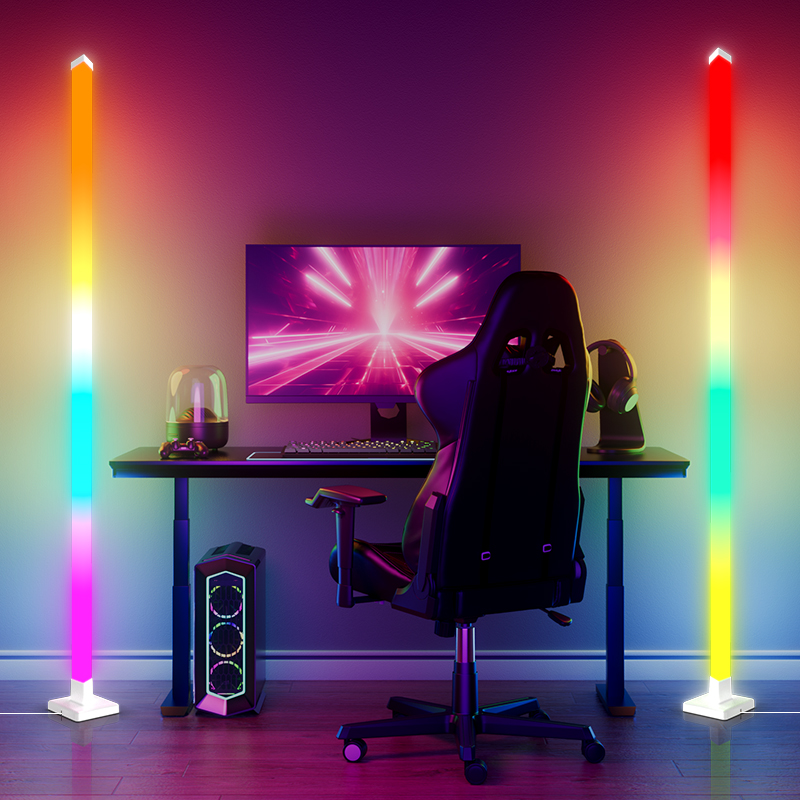 Lighting Decoration Stand - Lámparas de pie LED inteligentes regulables