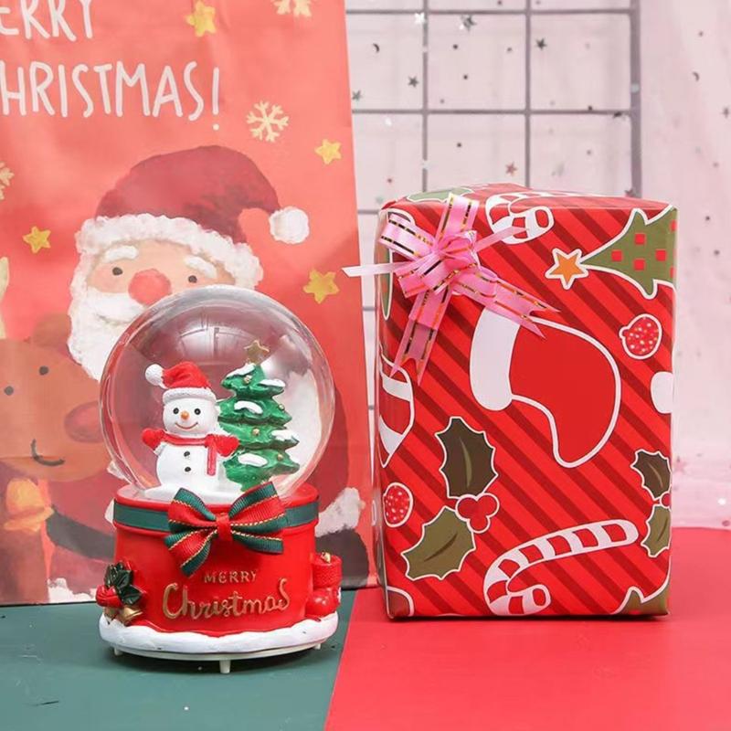 Decor Timeless Lighting - Snowman Crystal Ball Holiday Decoration con