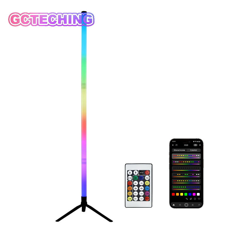 Floor Lamp Tripod - Lámpara de Pie LED RGB de