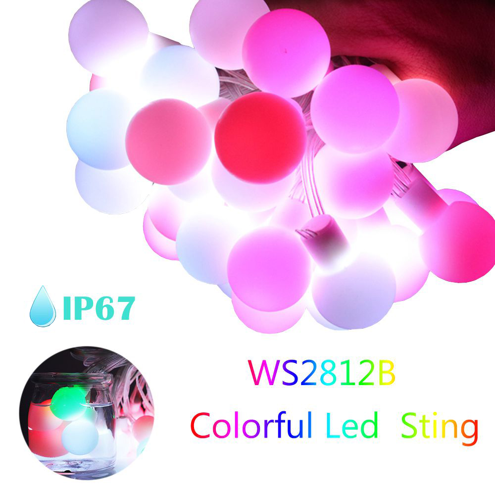 Tira de luces LED de bola redo - Decor Lighting Address reseña y precio