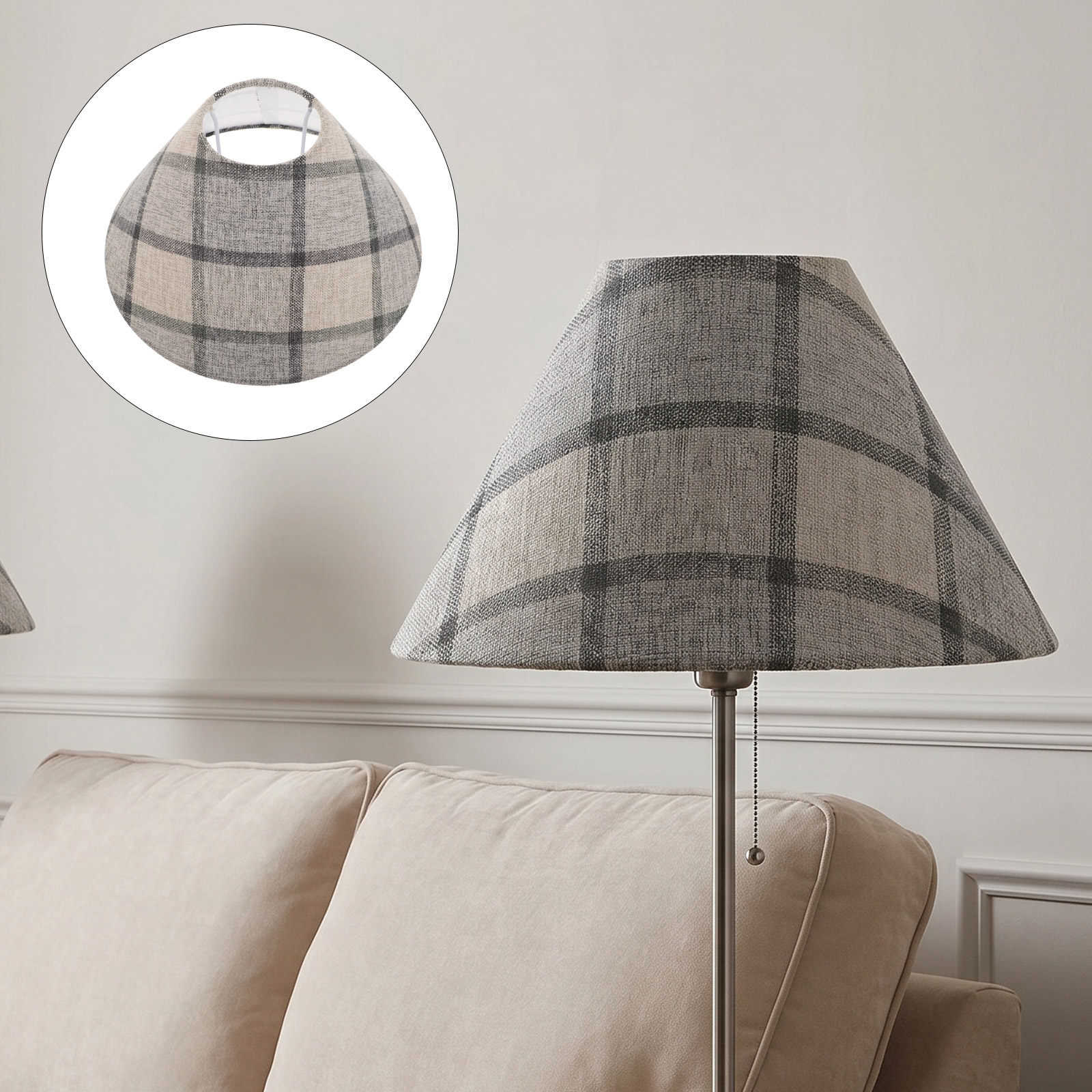 Pantalla de lámpara de tambor  - Decor Timeless Lighting reseña y precio