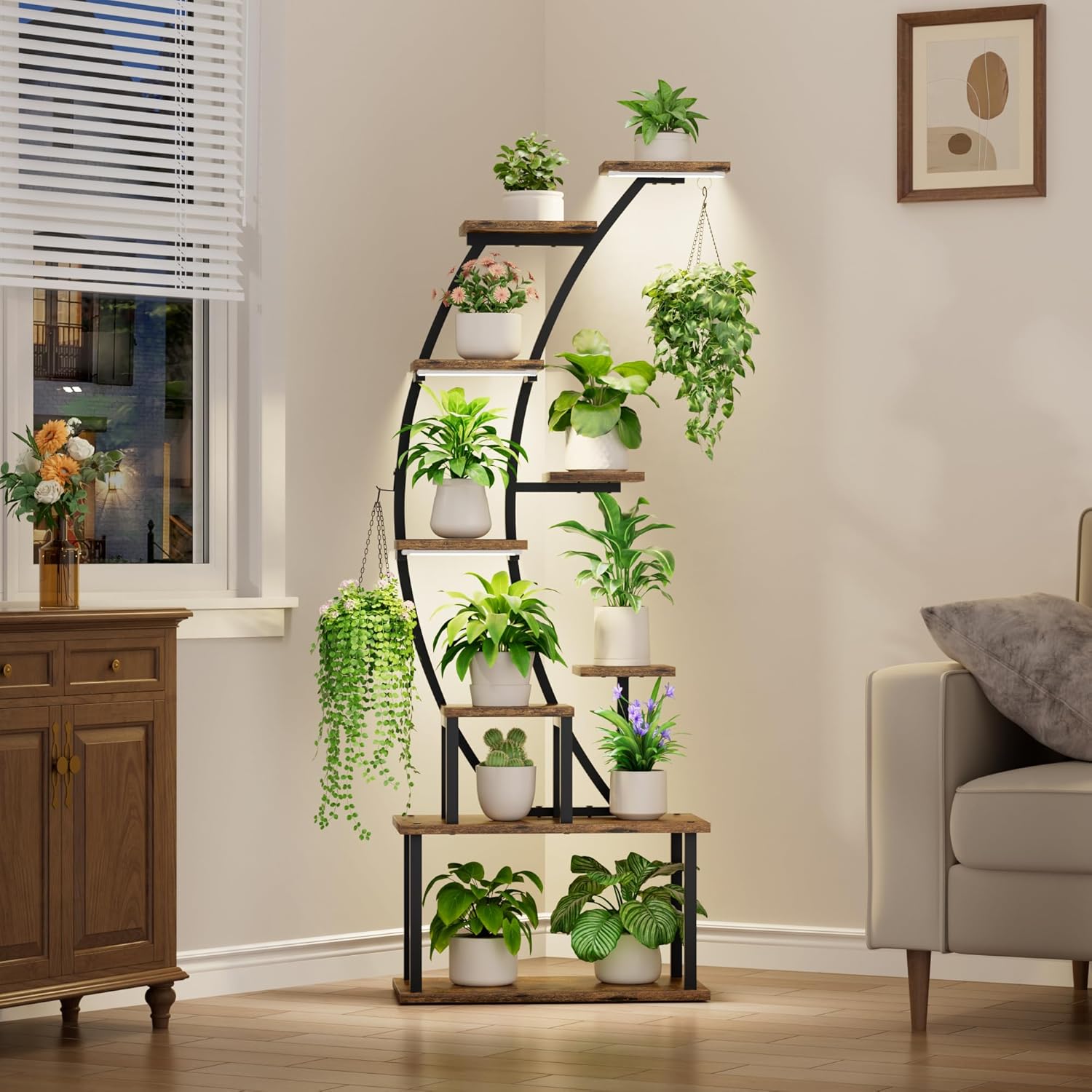 Soporte para Plantas de Interi - Lighting Decoration Stand reseña y precio