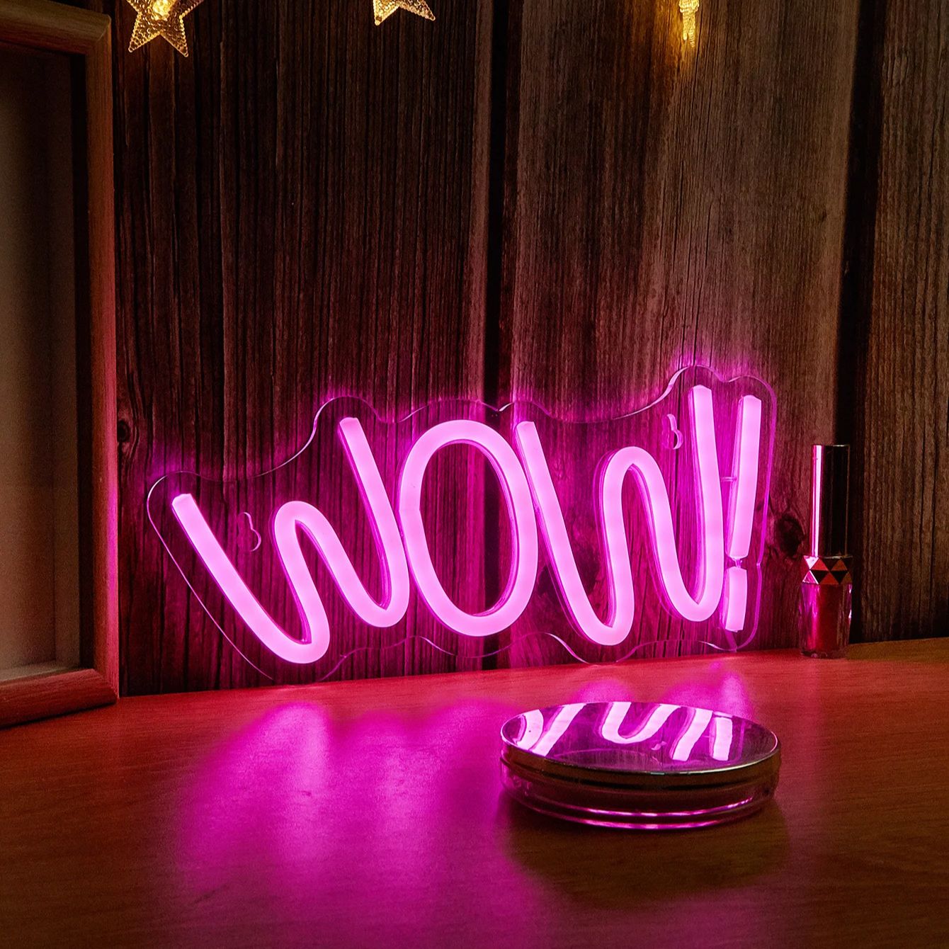 Chi-buy LED neón WOW letreros  - Lighting Decor Wow reseña y precio