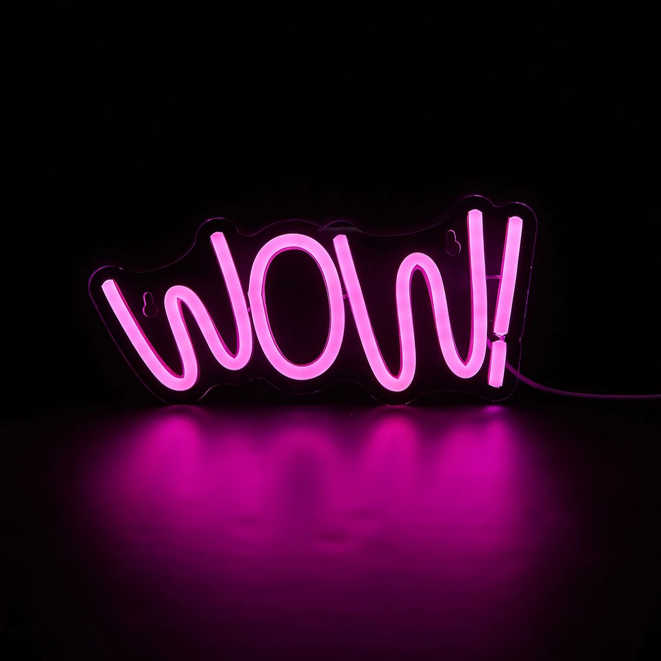 Chi-buy LED neón WOW letreros  - Lighting Decor Wow reseña y precio