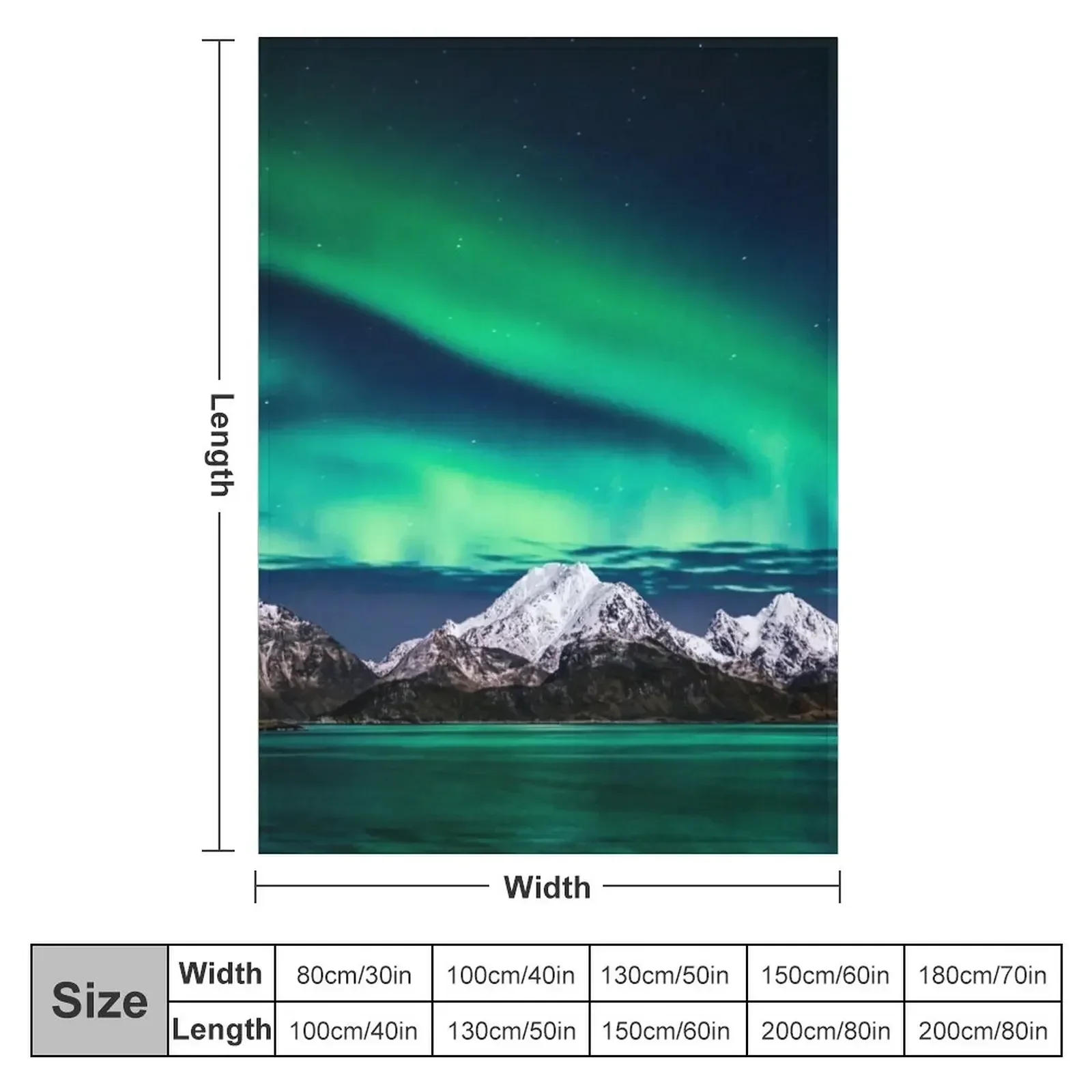 Manta decorativa con estampado - Home Decor Lighting Brands reseña y precio