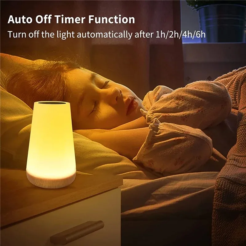 Lámpara Nocturna LED con Contr - Lighting Table Decor reseña y precio