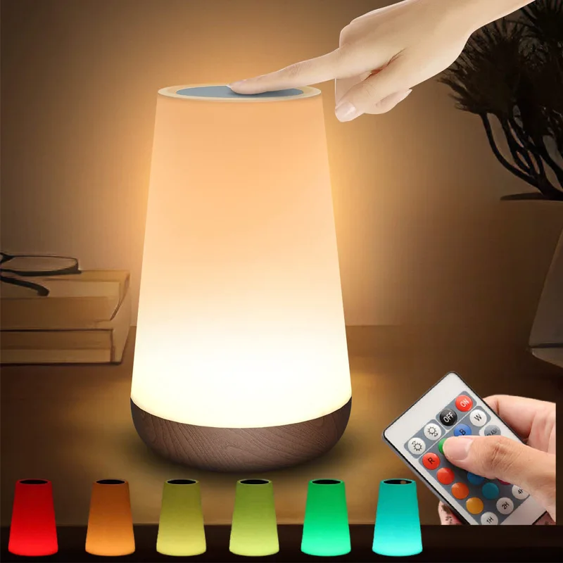 Lámpara Nocturna LED con Contr - Lighting Table Decor reseña y precio
