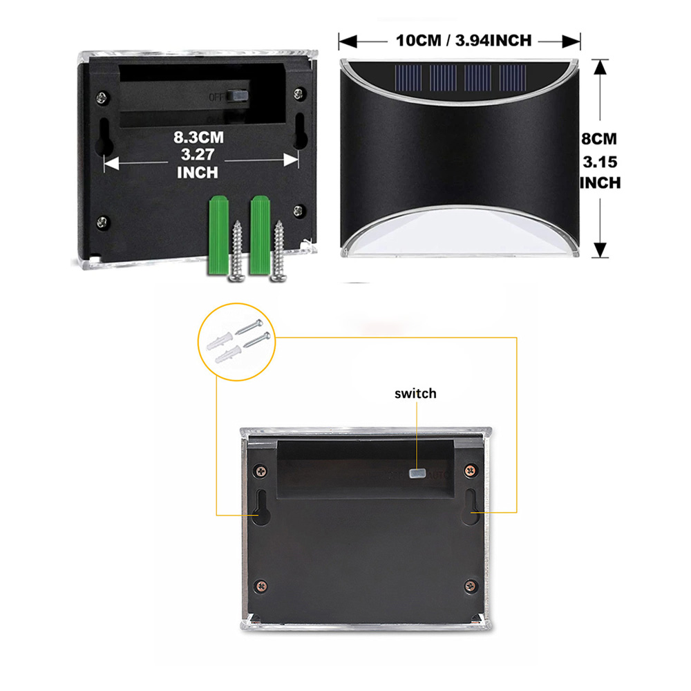 Luz LED Solar para Jardín, Pla - Decor Lighting Address reseña y precio
