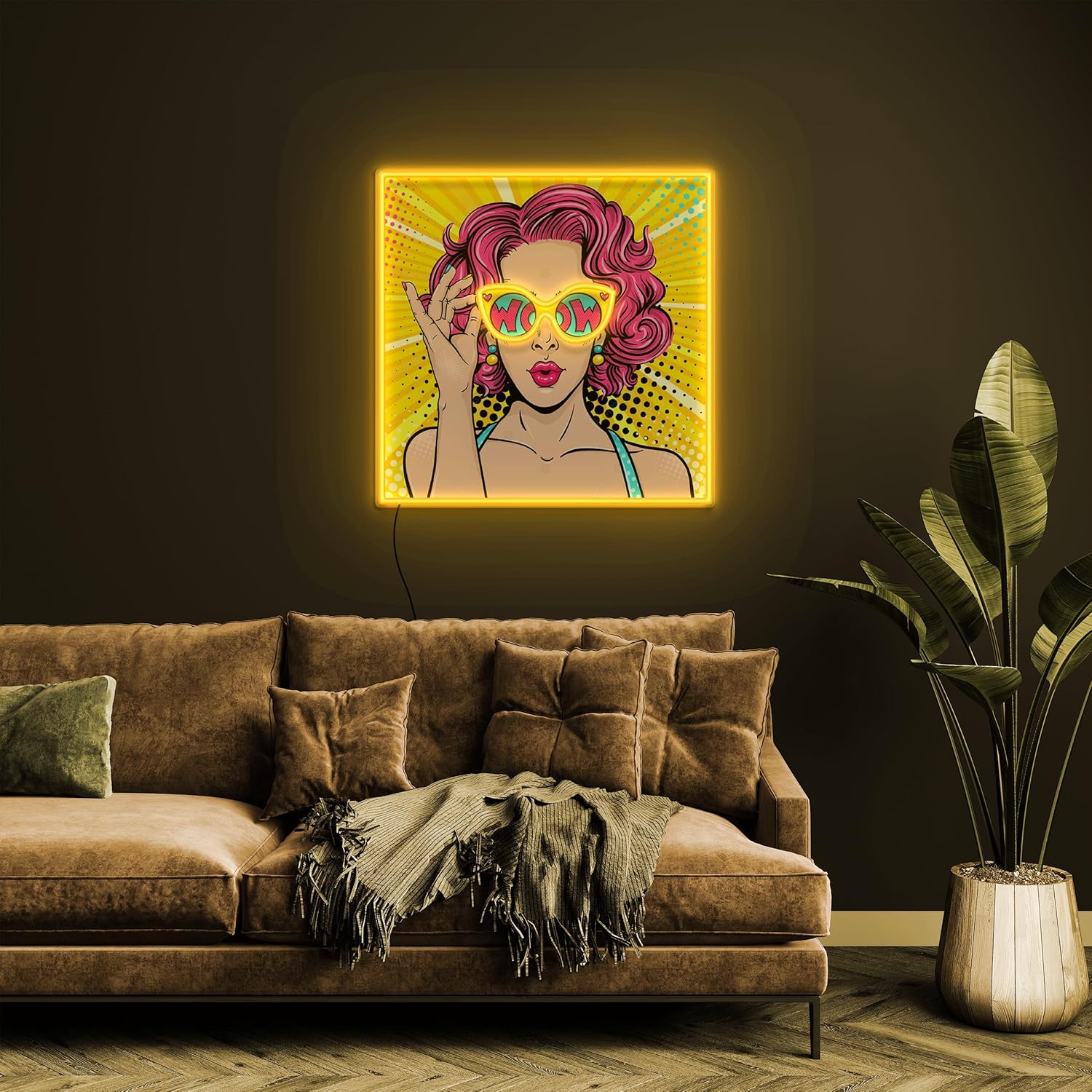 Letrero Luminoso LED de Neón W - Lighting Decor Wow reseña y precio