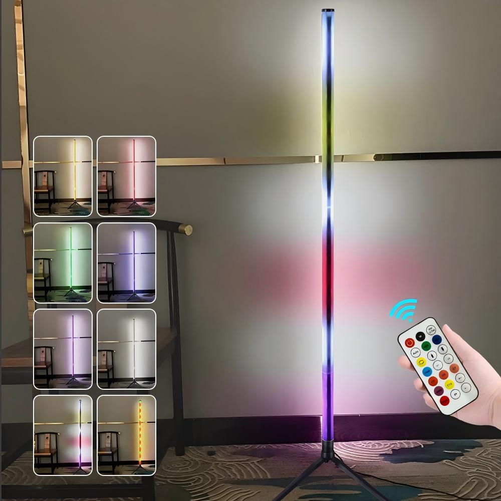 Lámpara de pie de esquina inte - Floor Lamp Tripod reseña y precio