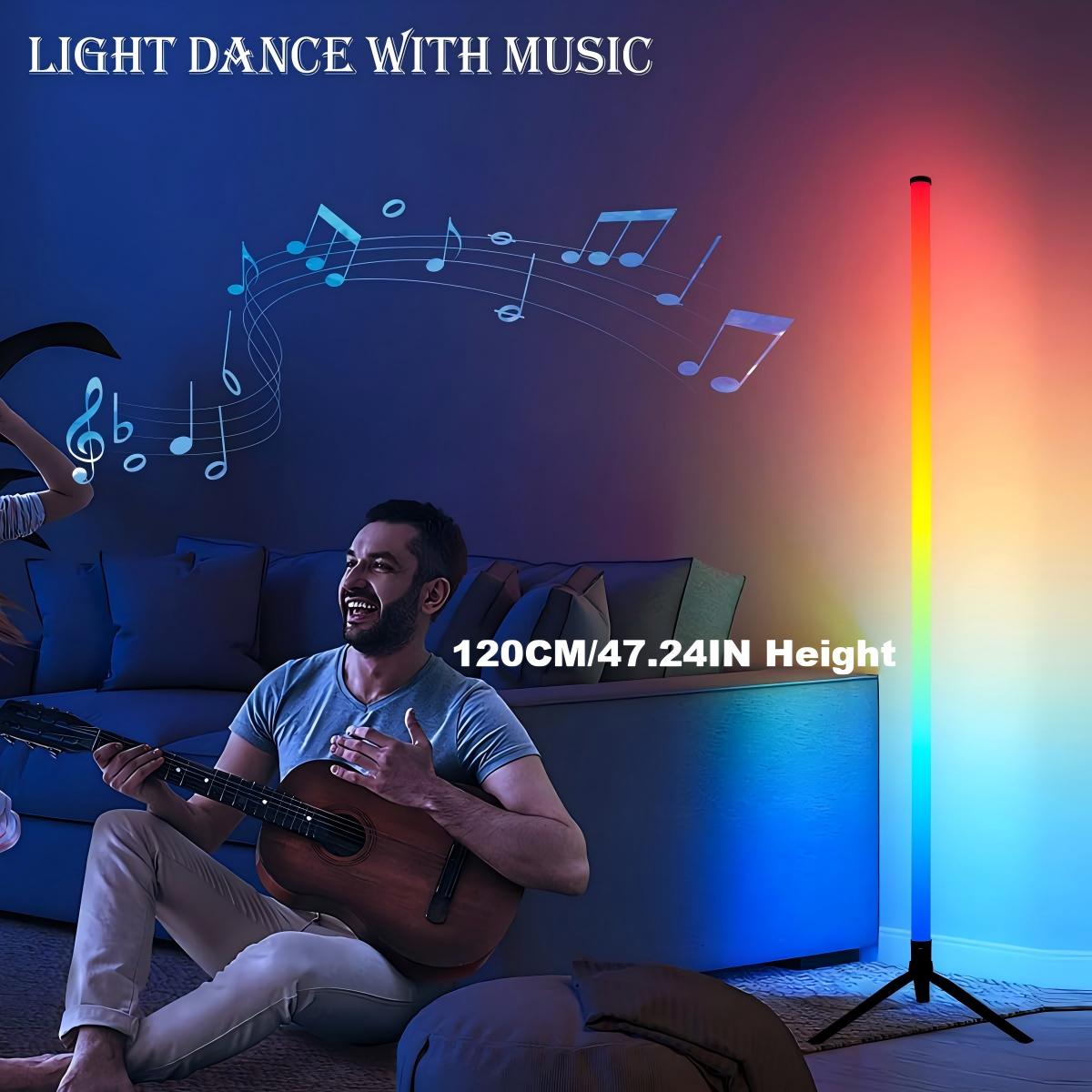 Lámpara de pie de esquina inte - Floor Lamp Tripod reseña y precio