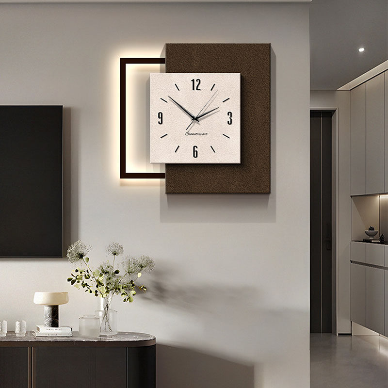 Elegante Reloj de Pared con Lu - Lighting Home Decor Items reseña y precio