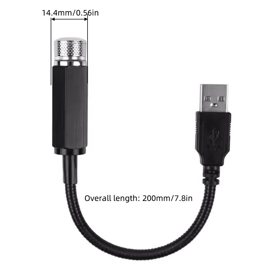 Mini Lámpara LED USB de 5V par - Star Projector Night reseña y precio