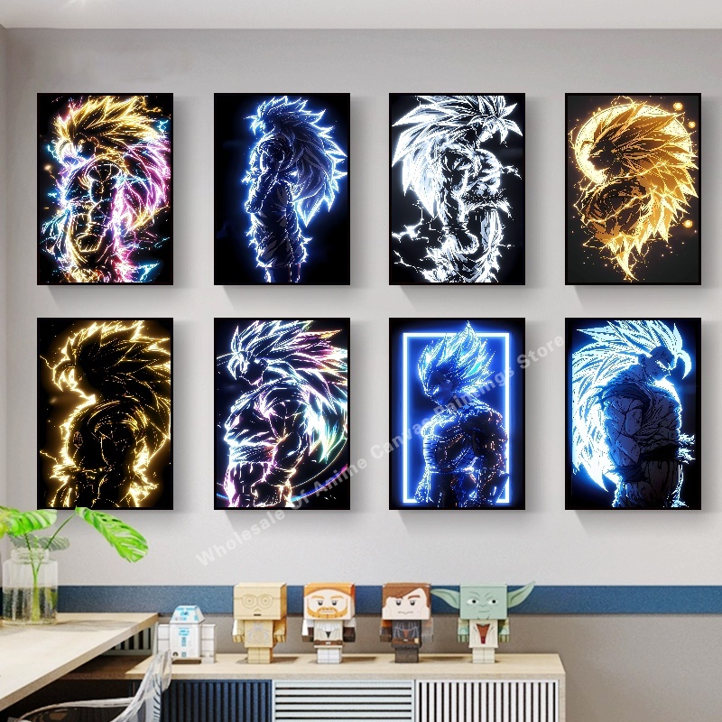 Póster con efecto de luz de ne - Lighting Home Decor Items reseña y precio