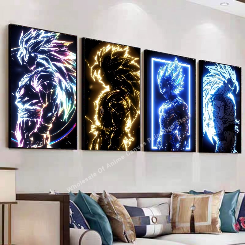 Póster con efecto de luz de ne - Lighting Home Decor Items reseña y precio