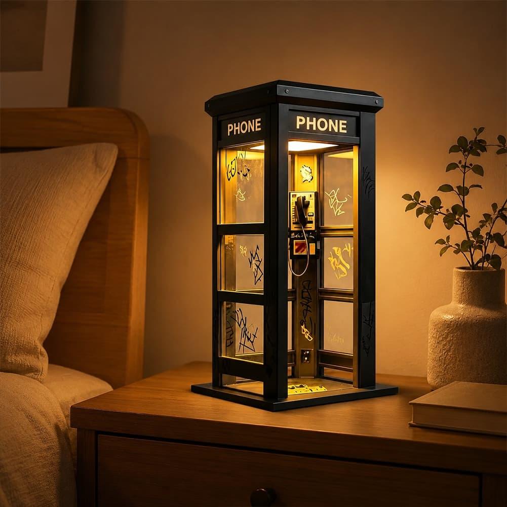 Lámpara de mesa estilo cabina  - Lighting Table Decor reseña y precio