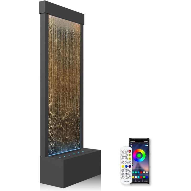 Fuente de cascada para interio - Lighting Decoration Stand reseña y precio