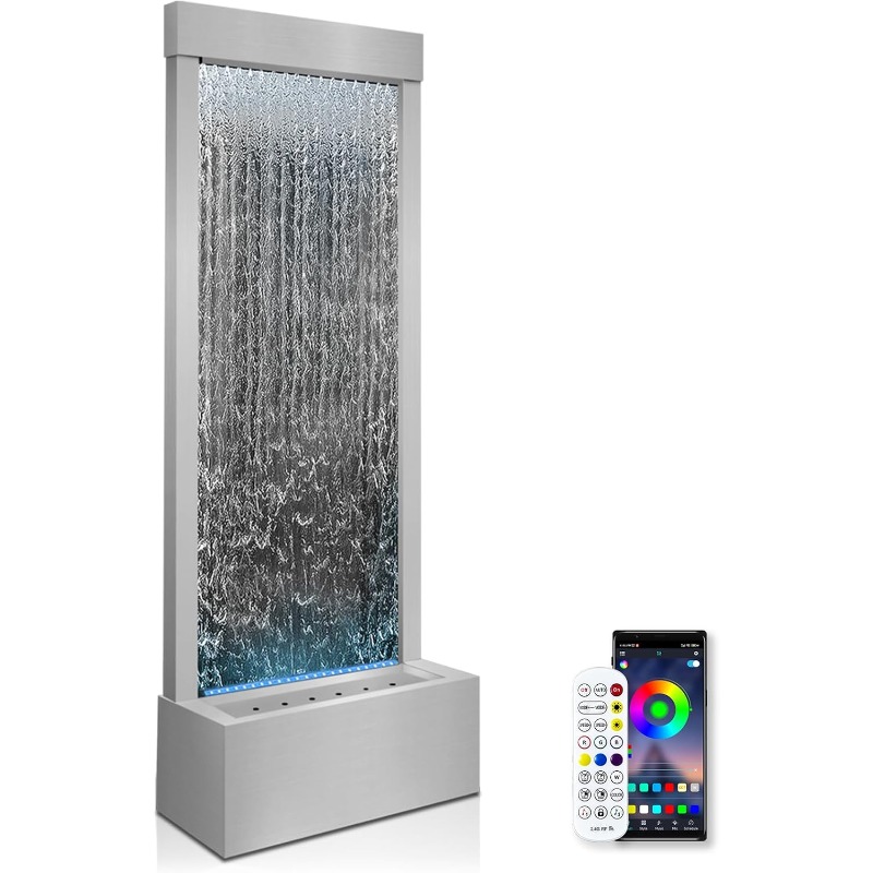 Fuente de cascada para interio - Lighting Decoration Stand reseña y precio